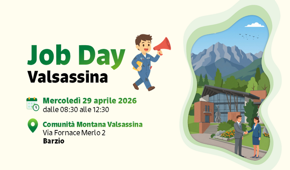 Job Day Valsassina: terza edizione